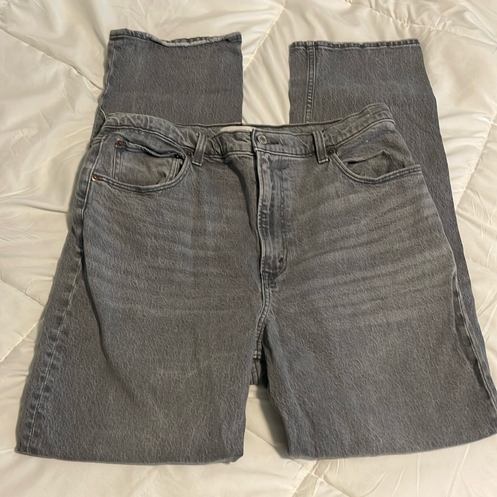Abercrombie & Fitch Ultra High Rise 90s Straight Jeans